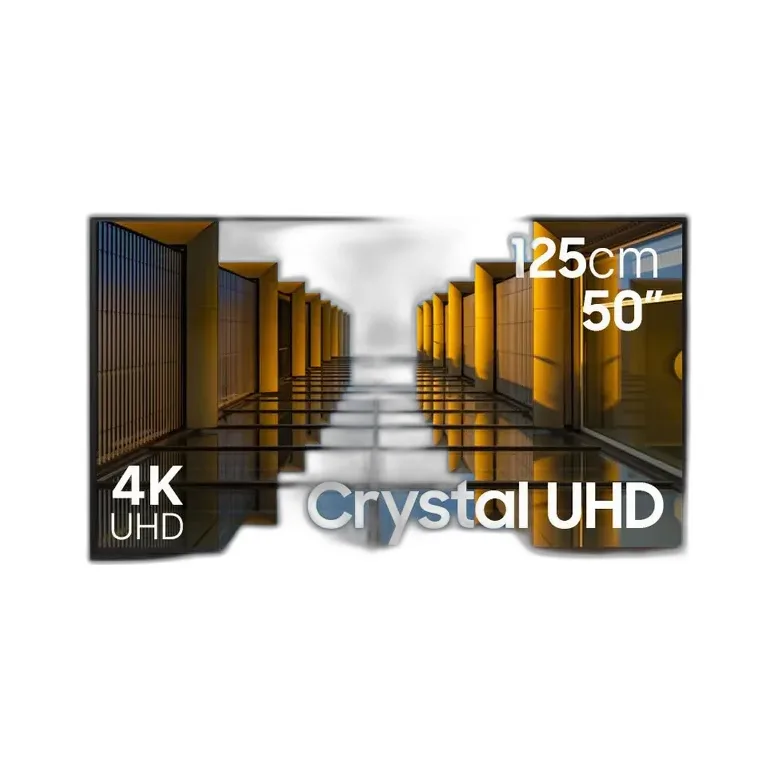 삼성 Crystal UHD 50인치 TV 벽걸이