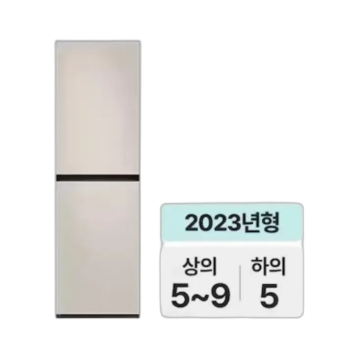 삼성 BESPOKE 대용량 에어드레서 상의5벌+하의5벌 새틴 베이지 [프로모션]